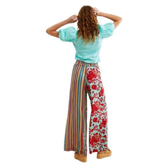 NEW LOVE THE LABEL carly pants in winona stripe print - Picture 2 of 2